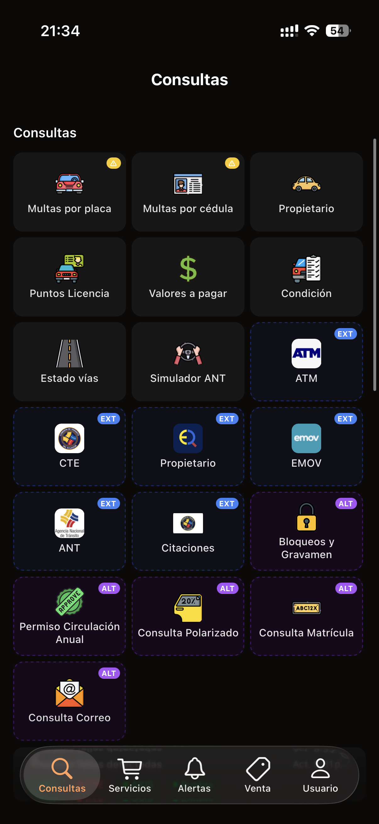 Tránsito Ecuador