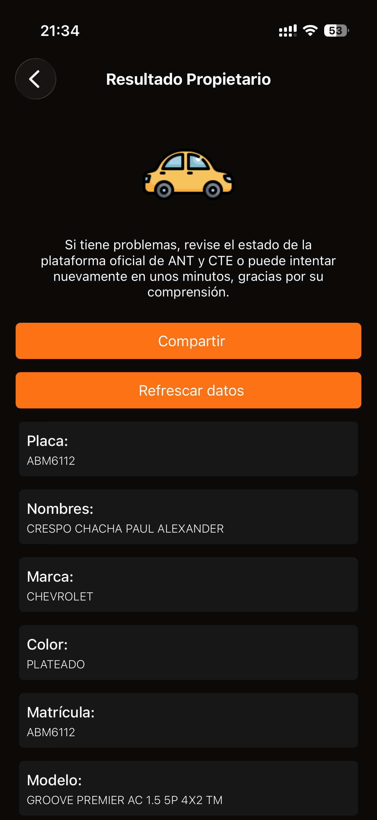 Tránsito Ecuador